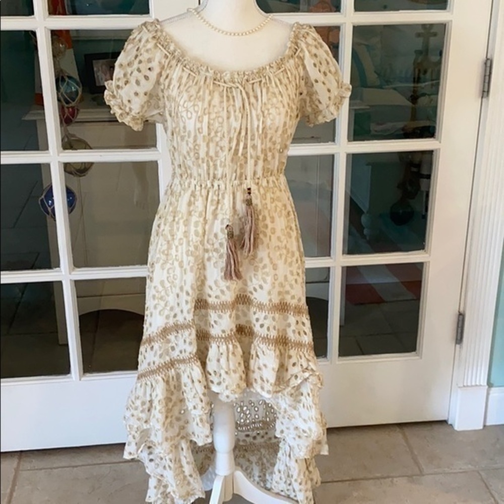 Eyelet Beach Dress Size M/L NWOT